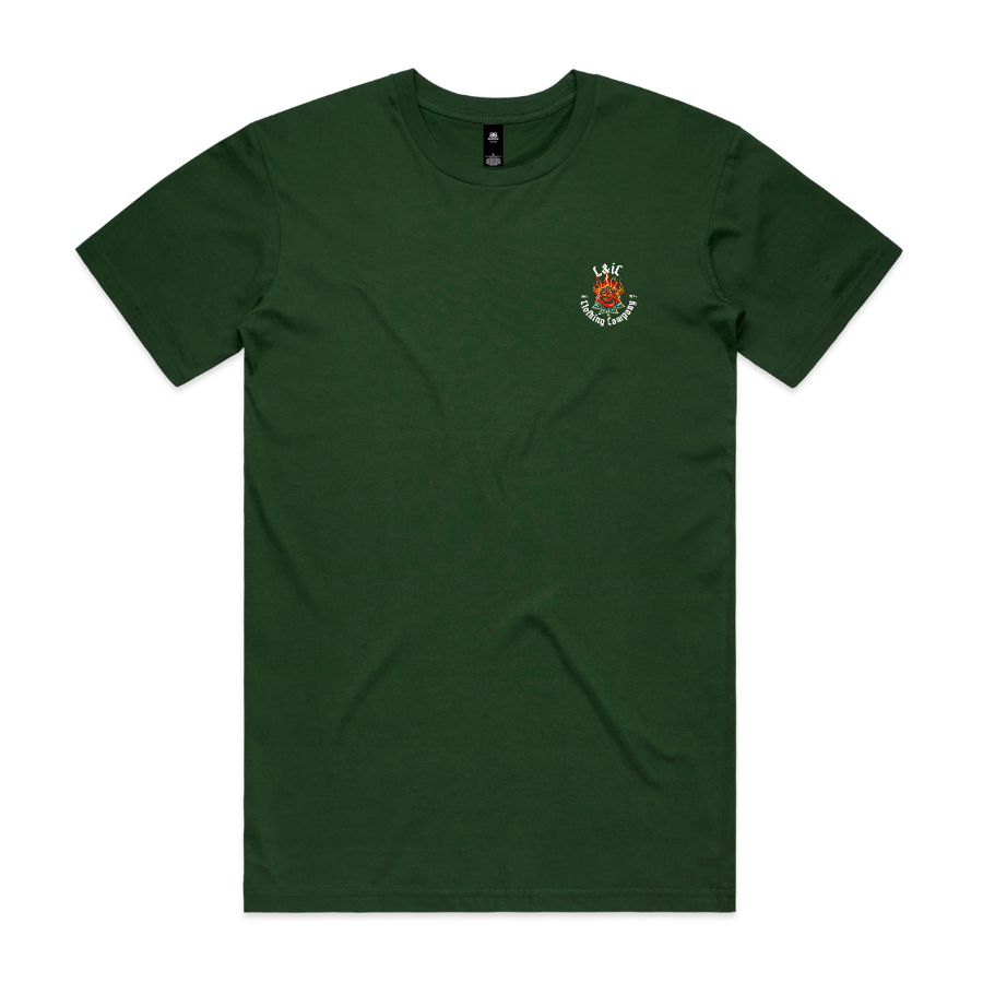 L&ic Flaming Rose Graphic Tee